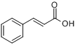 CAS:140-10-3_肉桂酸的分子结构