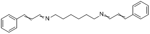 CAS:140-73-8_N,N'-双肉桂醛缩-1,6-己二胺的分子结构