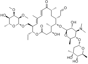 CAS:1401-69-0_泰乐菌素的分子结构