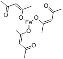 CAS:14024-18-1_三乙酰丙酮铁的分子结构