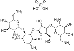 CAS:1405-10-3_硫酸新霉素的分子结构