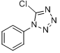 CAS:14210-25-4_5氯-1-苯基四氮唑的分子结构