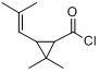 CAS:14297-81-5_菊酰氯的分子结构