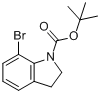 CAS:143262-17-3_7-Bromo-2,3-dihydroindole-1-carboxylicacidtert-butylesterķӽṹ