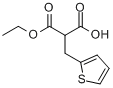 CAS:143468-96-6_(2-噻吩基甲基)丙二酸单乙酯的分子结构