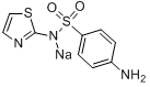 CAS:144-74-1_磺胺噻唑钠的分子结构