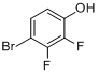 CAS:144292-32-0_4-溴-2,3-二氟苯酚的分子结构