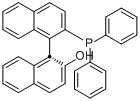 CAS:144868-15-5_S-1,1'-联萘-2'-羟基-2-二苯膦的分子结构