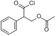 CAS:14510-37-3_乙酰托品酰氯的分子结构