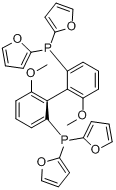 CAS:145214-59-1_(S)-(-)-2,2-Bis(di-2-furanylphosphino)-6,6-dimethoxy-1,1-biphenylķӽṹ