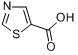 CAS:14527-41-4_噻唑-5-甲酸的分子结构