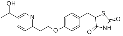 CAS:146062-44-4_羟基匹格列酮的分子结构