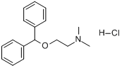 CAS:147-24-0_盐酸苯海拉明的分子结构