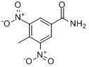 CAS:148-01-6_2-甲基-3,5-二硝基苯甲酰胺的分子结构
