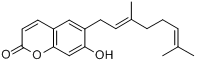 CAS:148-83-4_欧前胡素的分子结构