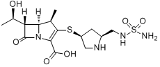 CAS:148016-81-3_多尼培南的分子结构