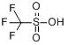CAS:1493-13-6_三氟甲磺酸的分子结构
