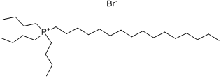 CAS:14937-45-2_十六烷基三丁基溴化�l的分子结构