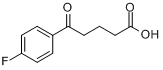 CAS:149437-76-3_4-(4-氟苯甲酰基)丁酸的分子结构