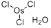 CAS:14996-60-2_氯化锇三水合物的分子结构