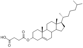CAS:1510-21-0_胆固醇琥珀酸单酯的分子结构