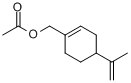 CAS:15111-96-3_4-(1-甲基乙烯基)-1-环己烯-1-甲醇乙酸酯的分子结构