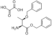 CAS:15260-11-4_O-苄基-L-苏氨酸苄酯草酸盐的分子结构