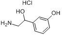 CAS:15308-34-6_盐酸去甲苯福林的分子结构
