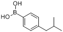 CAS:153624-38-5_4-异丁基苯硼酸的分子结构