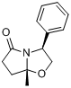 CAS:153745-22-3_(3S-cis)-7a-Methyl-3-phenyltetrahydropyrrolo-[2,1-b]oxazol-5(6H)-oneķӽṹ