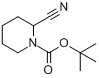 CAS:153749-89-4_1-Boc-2-氰基哌啶的分子结构