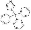 CAS:15469-97-3_N-三苯甲基咪唑的分子结构