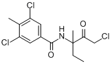 CAS:156052-68-5_苯酰菌胺的分子结构
