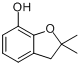 CAS:1563-38-8_呋喃酚的分子结构