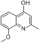 CAS:15644-89-0_8-Methoxy-2-methylquinolin-4-olķӽṹ