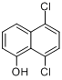 CAS:1574-18-1_5,8-二氯-1-萘酚的分子结构
