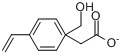 CAS:1592-12-7_4-乙烯苄基乙酸酯的分子结构