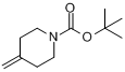 CAS:159635-49-1_N-Boc-4-亚甲基哌啶的分子结构