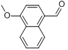 CAS:15971-29-6_4-甲氧基-1-萘甲醛的分子结构