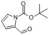 CAS:161282-57-1_2-醛基吡咯-1-甲酸叔丁酯的分子结构