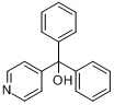 CAS:1620-30-0_二苯基(4-吡啶基)甲醇的分子结构