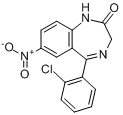 CAS:1622-61-3_氯安定的分子结构