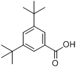 CAS:16225-26-6_3,5-二叔丁基苯甲酸的分子结构