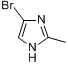 CAS:16265-11-5_4-溴-2-甲基咪唑的分子结构