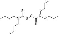 CAS:1634-02-2_促进剂TBTD的分子结构