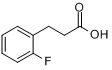 CAS:1643-26-1_3-(2-氟苯基)丙酸的分子结构