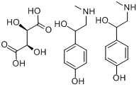 CAS:16589-24-5_酒石酸辛弗林的分子结构