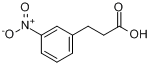 CAS:1664-57-9_3-(3-硝基苯基)丙酸的分子结构