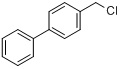 CAS:1667-11-4_4-氯甲基联苯的分子结构