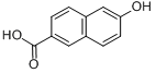 CAS:16712-64-4_2-羟基-6-萘甲酸的分子结构